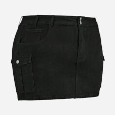 Акція на Спідниця жіноча SHEIN GD-00112747 30 Чорна від Rozetka