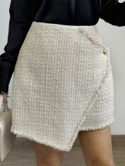 Акція на Спідниця жіноча SHEIN GD-00131861 L Пудрова від Rozetka