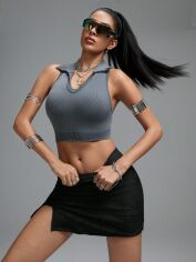 Акція на Спідниця жіноча SHEIN GD-00129926 S Чорна від Rozetka