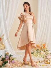 Акція на Плаття жіноче SHEIN GD-00118331 L Світло-бежеве від Rozetka