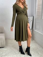 Акція на Плаття жіноче SHEIN GD-00118524 S Хакі від Rozetka