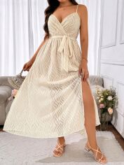 Акція на Плаття жіноче SHEIN GD-00118609 2XL Світло-бежеве від Rozetka