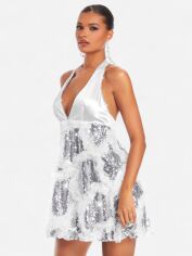 Акція на Плаття жіноче SHEIN GD-00117452 XS Біле від Rozetka