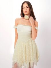 Акція на Сарафан жіночий літній SHEIN GD-00117634 S Світло-жовтий від Rozetka