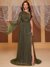 Акція на Плаття жіноче SHEIN GD-00119730 S Хакі від Rozetka