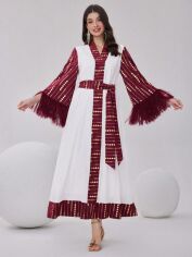 Акція на Плаття вечірнє довге літнє жіноче SHEIN GD-00119564 L Комбіноване від Rozetka