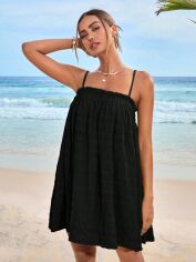 Акція на Плаття жіноче SHEIN GD-00117681 XS Чорне від Rozetka