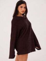 Акція на Джемпер жіночий SHEIN GD-00117653 XS Коричневий від Rozetka