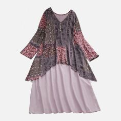 Акція на Плаття жіноче SHEIN GD-00118947 XL Комбіноване від Rozetka