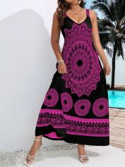 Акція на Плаття жіноче SHEIN GD-00119455 3XL Чорне від Rozetka
