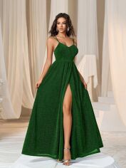 Акція на Плаття жіноче SHEIN GD-00118988 XL Темно-зелене від Rozetka