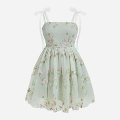 Акція на Сарафан жіночий літній SHEIN GD-00119394 XL Світло-зелений від Rozetka