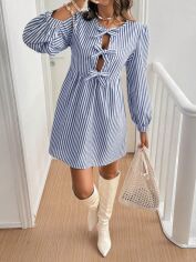 Акція на Плаття коротке літнє жіноче SHEIN GD-00115576 L Комбіноване від Rozetka