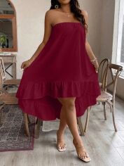 Акція на Сарафан жіночий літній SHEIN GD-00118667 XL Бордовий від Rozetka