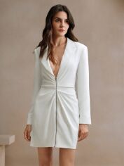 Акція на Плаття коротке літнє жіноче SHEIN GD-00131321 M Біле від Rozetka