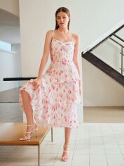 Акція на Сарафан жіночий літній SHEIN GD-00120476 L Комбінований від Rozetka