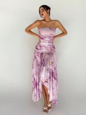 Акція на Плаття довге літнє жіноче SHEIN GD-00119917 XS Комбіноване від Rozetka