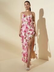 Акція на Плаття довге літнє жіноче SHEIN GD-00119888 M Комбіноване від Rozetka