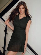Акція на Плаття коротке літнє жіноче SHEIN GD-00131458 M Чорне від Rozetka
