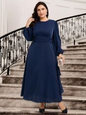 Акція на Плаття жіноче SHEIN GD-00131502 2XL Темно-синє від Rozetka