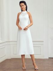 Акція на Плаття жіноче SHEIN GD-00120047 L Біле від Rozetka