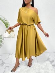 Акція на Плаття жіноче SHEIN GD-00120279 XL Жовте від Rozetka