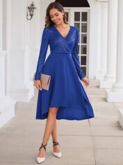 Акція на Плаття жіноче SHEIN GD-00120104 M Синє від Rozetka