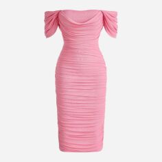 Акція на Плаття жіноче SHEIN GD-00120593 S Світло-рожеве від Rozetka