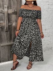 Акція на Плаття жіноче SHEIN GD-00130662 XL Сіре від Rozetka
