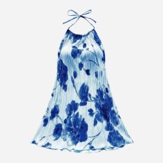 Акція на Плаття жіноче SHEIN GD-00130565 XS Блакитне від Rozetka