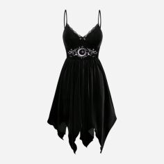 Акція на Плаття жіноче SHEIN GD-00120124 S Чорне від Rozetka