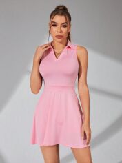 Акція на Плаття жіноче SHEIN GD-00122012 M Світло-рожеве від Rozetka