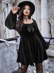 Акція на Плаття жіноче SHEIN GD-00129026 2XL Чорне від Rozetka