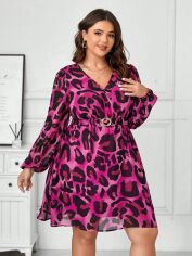 Акція на Сукня жіноча SHEIN GD-00137083 XL Пурпурна від Rozetka