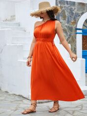 Акція на Сукня жіноча SHEIN GD-00137229 XL Помаранчева від Rozetka