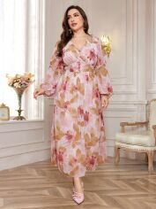 Акція на Сукня жіноча SHEIN GD-00135982 XL Комбінована від Rozetka