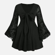 Акція на Плаття жіноче SHEIN GD-00132369 XL Чорне від Rozetka