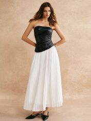 Акція на Плаття жіноче SHEIN GD-00133648 L Чорно-біле від Rozetka
