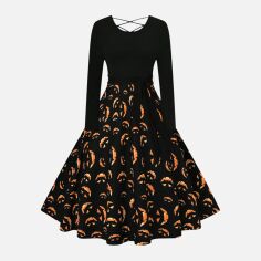 Акція на Сукня жіноча SHEIN GD-00133754 5XL Чорна від Rozetka