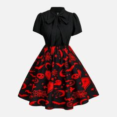 Акція на Сукня жіноча SHEIN GD-00134682 4XL Чорна від Rozetka