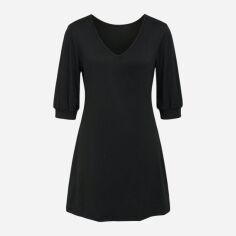 Акція на Плаття коротке осіннє жіноче SHEIN GD-00134413 L Чорне від Rozetka