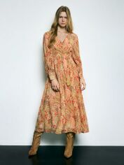 Акція на Плаття міді літнє жіноче SHEIN GD-00132204 S Помаранчеве від Rozetka