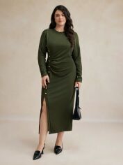 Акція на Сукня жіноча SHEIN GD-00133112 3XL Хакі від Rozetka