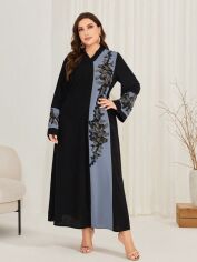 Акція на Плаття вечірнє довге літнє жіноче SHEIN GD-00135706 XL Комбіноване від Rozetka