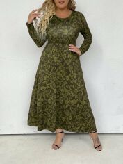 Акція на Сукня жіноча SHEIN GD-00135802 XL Хакі від Rozetka