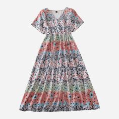 Акція на Плаття міді літнє жіноче SHEIN GD-00137307 XL Комбіноване від Rozetka
