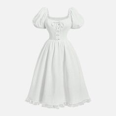 Акція на Сукня жіноча SHEIN GD-00137325 XL Біла від Rozetka