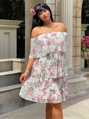 Акція на Сукня жіноча SHEIN GD-00137422 XL Біла від Rozetka
