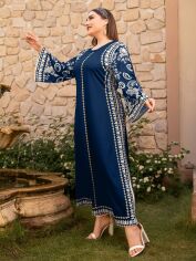 Акція на Сукня жіноча SHEIN GD-00135533 XL Темно-синя від Rozetka
