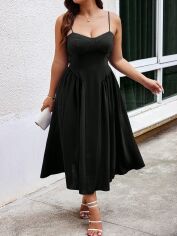 Акція на Сукня жіноча SHEIN GD-00136156 XL Чорна від Rozetka